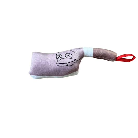 Cuchillito de peluche antiestrés